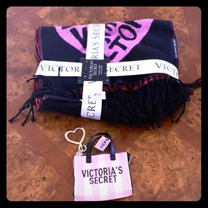 Victoria Secret Scarf and Coin purse Bundle